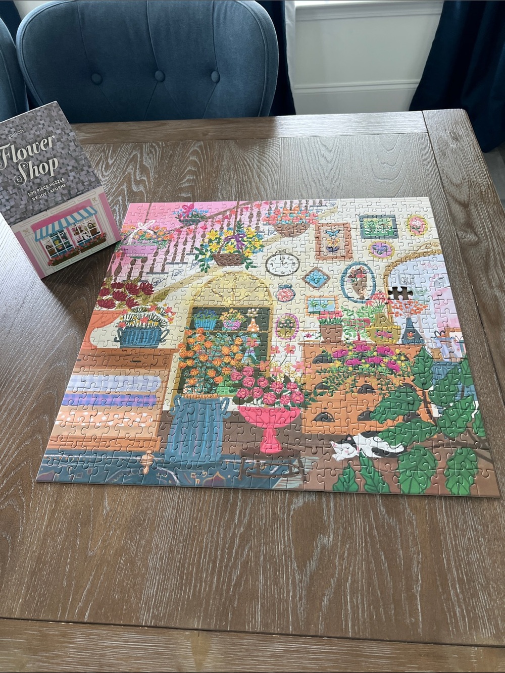 Galison 500 piece Flower Shop Jigsaw Puzzle